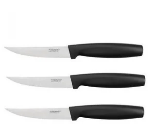 Fiskars Functional Form Zestaw noży ząbkowanych (3 elementy) BLACK 1014280 - Noże kuchenne - miniaturka - grafika 3
