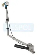 Syfony - Geberit 150.701.00.1  DELTA syfon wannowy specjalny z napełnianiem przez przelew do baterii podt - miniaturka - grafika 1