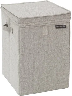 Brabantia Kosz na bieliznę 120428 LaundryToGo 35 l Szary - Kosze na bieliznę - miniaturka - grafika 2