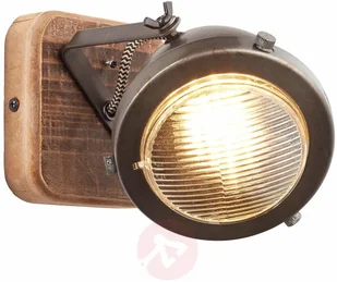 Brilliant Ruchomy spot ścienny Carmen Wood - Lampy ścienne - miniaturka - grafika 3