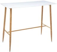 Stoły - Atmosphera Stół do jadalni ROKA 120x60x105 cm kolor biały 166543 - miniaturka - grafika 1