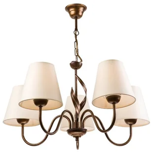 Lamkur Żyrandol na łańcuchu ALEKSIS 5xE27/60W/230V - Lampy sufitowe - miniaturka - grafika 2