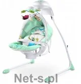 Caretero Bugies Miętowy - Leżaczki i huśtawki - miniaturka - grafika 2