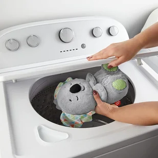 Fisher Price Price Price Koala Usypianka-Przytulanka Oddychający uspokajacz, pluszowy dźwiękowy usypiacz dla niemowląt GRT59 GRT59 - Szumiące zabawki - miniaturka - grafika 6