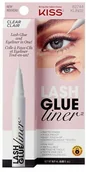 Eyelinery - KISS Klej do rzęs z eyelinerem Lash Glue Liner Clear 0,7 ml - miniaturka - grafika 1