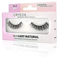 Sztuczne rzęsy i akcesoria - Crystal Beauty Crystal Beauty Rzęsy Na Pasku Lady Natural - miniaturka - grafika 1
