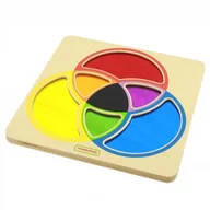 Tablice dla dzieci - Masterkidz MASTERKIDZ Tablica Edukacyjna Lustro Nauka Mieszania Kolorów - miniaturka - grafika 1