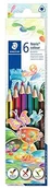 Dekoratorstwo - Staedtler Noris Colour Pastel trójkątnym, etui z kartonu 6er 187 C6 - miniaturka - grafika 1