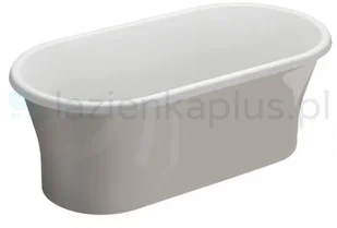 Polimat Amona Wanna wolnostojąca 150x75,5 cm popiel 00412 - Wanny - miniaturka - grafika 2