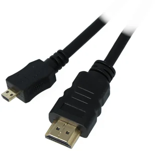 Wentronic Wtyczka kabel High Speed   HDMI z Ethernet 3,0 m HDMI A > wtyczka HDMI D (Micro) 1 szt. 4040849319433 - Kable - miniaturka - grafika 2