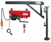 Wciągarki - Vidaxl 081 08172277 elektryczna linowa budowlana Minor P-300 + Niski maszt + Ramie robocze udźwig 300 kg) 72277-uniw - miniaturka - grafika 1