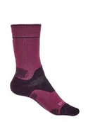 Skarpetki i podkolanówki sportowe - Bridgedale Skarpety damskie HIKE MID MERINO E kolor oberżyna - miniaturka - grafika 1