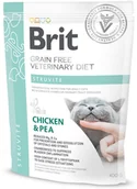 Sucha karma dla kotów - Brit VET Brit Veterinary Diet Struvite Chicken&Pea Sucha Karma dla kota op 400g - miniaturka - grafika 1