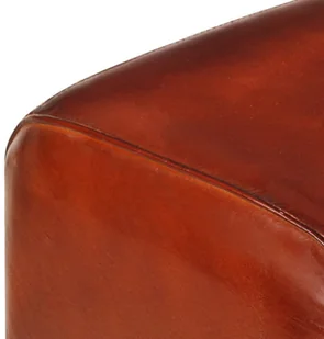 VidaXL Lumarko Kozioł gimnastyczny, 160 cm, brązowy, skóra i drewno mango 320607 VidaXL - Ławki do przedpokoju - miniaturka - grafika 5