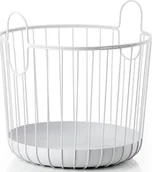 Kosze na bieliznę - Zone Denmark Kosz na pranie Inu 40,5 x 41 cm jasnoszary 10551 - miniaturka - grafika 1