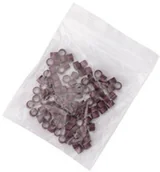 Pozostałe akcesoria fryzjerskie - Allepaznokcie Mikroringi z silikonem do przedłużania włosów 4,5 mm kolor Nr 4 woreczek 100 szt - miniaturka - grafika 1