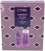 Zestawy kosmetyków męskich - C-Thru Glamorous Zestaw Dezodorant w sprayu 150 ml + Żel pod prysznic 250 ml - miniaturka - grafika 1