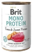 Mokra karma dla psów - Brit MONO PROTEIN TUNA & SWEET POTATO 5x400G + 400G 104-1000555+1 - miniaturka - grafika 1