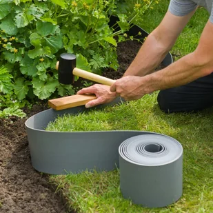 Vidaxl Nature Obrzeże 0,15 x 10 m, szare Outsideliving - Ogrodzenia - miniaturka - grafika 4