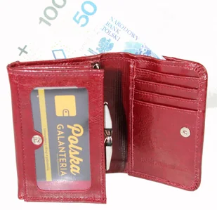 CRIS-POL (PL) Wygodny Portfel Damski CRIS-POL (PL) 13 cm Klamra Skóra Naturalna - Portfele CRIS-POL (PL) Wygodny Portfel Damski CRIS-POL (PL) 13 cm Klamra Skóra Naturalna - Portfele - miniaturka - grafika 9