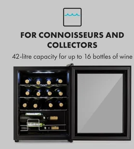 Klarstein HEA-Shiraz-16 - Chłodziarki do wina - miniaturka - grafika 4