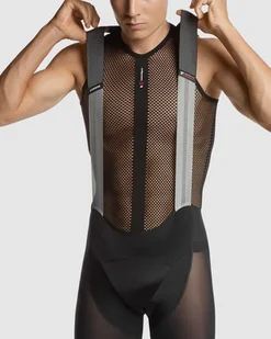 ASSOS ASSOS Koszulka termoaktywna NS SKIN LAYER SUPERLEGER Black - Koszulki rowerowe - miniaturka - grafika 7