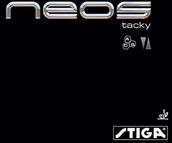 Tenis stołowy - Stiga Neos tacky 2, 3 MM Table Tennis Rubber, czerwony, jeden rozmiar 984623 - miniaturka - grafika 1