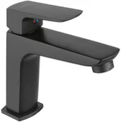 Baterie umywalkowe - Ferro Bateria umywalkowa czarna Lippi Eco - miniaturka - grafika 1