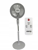 Wentylatory - Wentylator Podłogowy Vento 40 cm 40W Pilot Biały - miniaturka - grafika 1