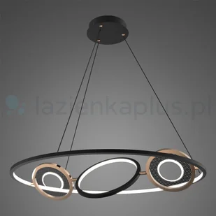 Altavola Design Seppia lampa wisząca czarny złoty LA115P85133kblackgold - Lampy sufitowe Altavola Design Seppia lampa wisząca czarny złoty LA115P85133kblackgold - Lampy sufitowe - miniaturka - grafika 1