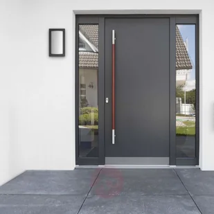 Oświetlenie LCD LCD Zewnętrzny kinkiet LED Antracytowy, 1-punktowy 044LEDSEN - Lampy ogrodowe - miniaturka - grafika 5