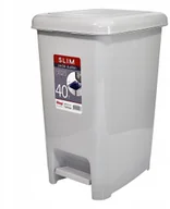Kosze na śmieci - FENIKS Slim Do Segregacji 40L Szary - miniaturka - grafika 1