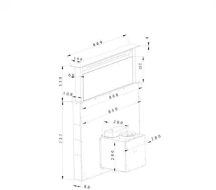 Klarstein Royal Flush Eco 90 Biały (CGCH3-RoyFlush-90WH) - Okapy kuchenne - miniaturka - grafika 9