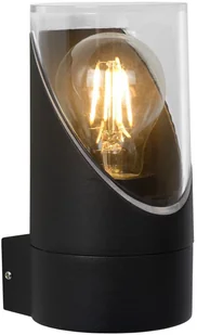 Lucide Norman 15805/01/30 kinkiet lampa ścienna IP65 1x15W E27 czarny - Lampy ścienne - miniaturka - grafika 2
