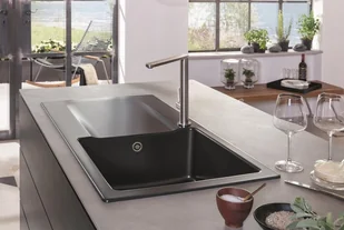 Villeroy & Boch Siluet 60 333601SM - Zlewozmywaki - miniaturka - grafika 3