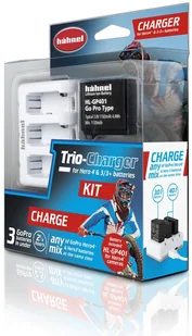 Hahnel Trio-Charger KIT 10 x 17,90 zł HŁ TRIO CHARGER KIT - Kamery cyfrowe - akcesoria - miniaturka - grafika 3