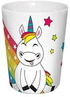 Kubki - infinite by GEDA LABELS (INFKH) Infinite by GEDA LABELS (infkh) 15915 jednorożec _ _ kolorowy firmy Mug, około ""300 ML kubek porcelanowy V-Mug, porcelana, wielokolorowa, 8 V, 5 x 10 cm 15915 - miniaturka - grafika 1