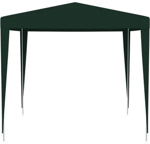vidaXL Namiot imprezowy, 2,5x2,5 m, zielony, 90 g/m - Pawilony ogrodowe - miniaturka - grafika 5