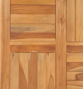 vidaXL Blat stołu, lite drewno tekowe, 70x70x2,5 cm vidaXL - Blaty meblowe i parapety okienne - miniaturka - grafika 5