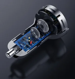 Baseus ładowarka samochodowa 2x USB 4,8A 24W z LCD srebrny (CCBX-0S) - Ładowarki do telefonów - miniaturka - grafika 29