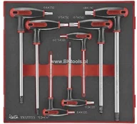 Zestawy narzędziowe - TENG TOOLS Klucze trzpieniowe z rękojęścią-zestaw 238320105 TEDHEX7 - miniaturka - grafika 1