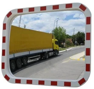 lustro drogowe akrylowe u-18b 60 x 80 cm - Wyposażenie miejsc publicznych - miniaturka - grafika 2