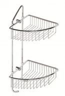Półki łazienkowe - Bemeta CYTRO półeczka narożna wisząca pod prysznic podwójna 22 x 50 cm chrom połysk 146208232 146208232 - miniaturka - grafika 1