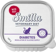 Mokra karma dla kotów - Smilla Veterinary Diet Diabetes, wołowina - 24 x 100 g - miniaturka - grafika 1