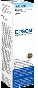 Epson Butelka z tuszem Epson T6735 do L800 | 70ml | light cyan MEEPTKKO2750 - Tusze zamienniki Epson Butelka z tuszem Epson T6735 do L800 | 70ml | light cyan MEEPTKKO2750 - Tusze zamienniki - miniaturka - grafika 1