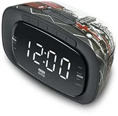 Radiobudziki - new one New One CR-130 LD radiobudzik w stylu London o Dual Alarm Czarny CR-130 LD - miniaturka - grafika 1