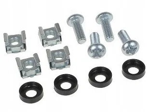 Śruba montażowa SM-6/RACK 4 SZT. DO MONTAŻU PANELI RACK - Akcesoria do szaf serwerowych - miniaturka - grafika 2