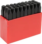 Akcesoria do elektronarzędzi - YATO Znaczniki literowe 6 mm, kpl. 27 szt. YT-6862 - miniaturka - grafika 1