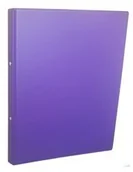 Szkolne artykuły papiernicze - Biurfol Segregator A4 2 cm 2 ringi fioletowy - miniaturka - grafika 1