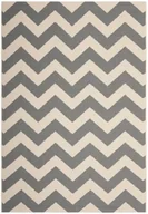 Dywany zewnętrzne - Safavieh Sardinia mieszaniny uniwersalne-Wewnętrzny/zewnętrzny dywan, poliester, szara/beżowa CY6244-246-4 - miniaturka - grafika 1